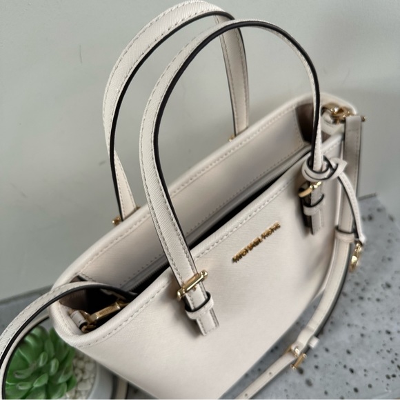 NWT Michael Kors Jet Set Travel Extra-Small Top-Zip Tote Bag - Picture 4 of 10